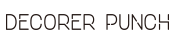 DECORER PUNCH